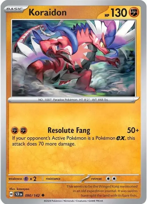 Koraidon card art