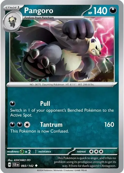 Pangoro card art