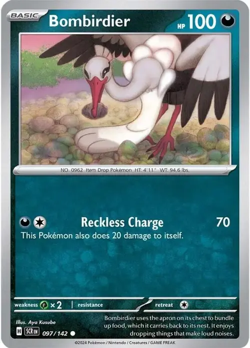 Bombirdier card art