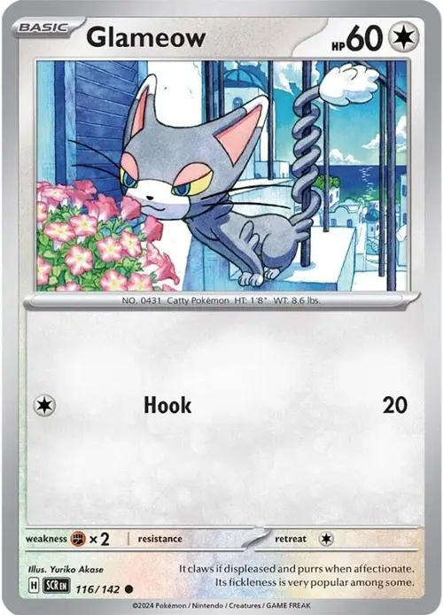 Glameow card art