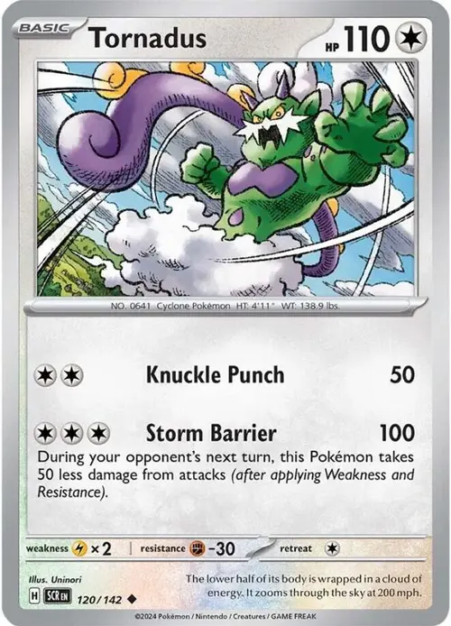 Tornadus card art