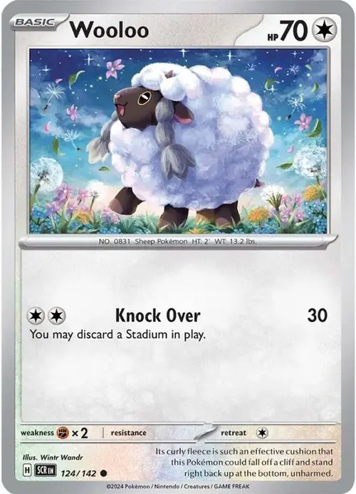 Wooloo card art