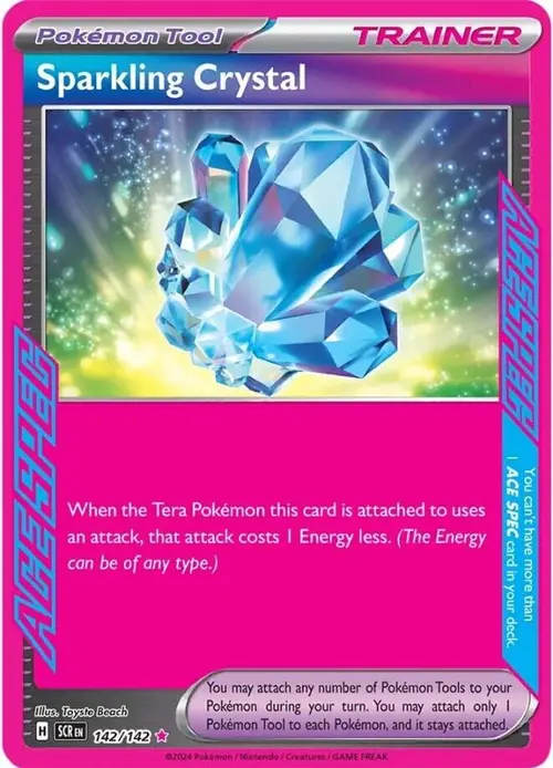 Sparkling Crystal card art