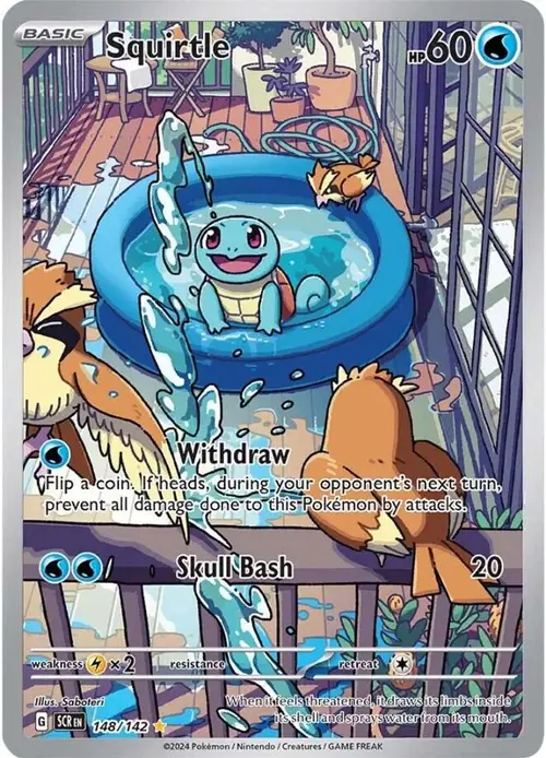 Squirtle card art