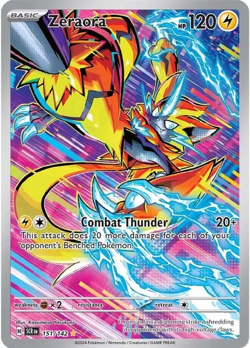 Zeraora - 151/142 card art