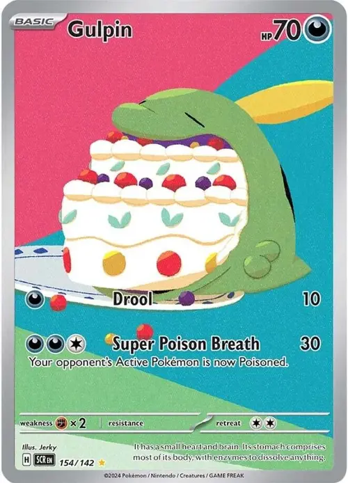 Gulpin - 154/142 card art