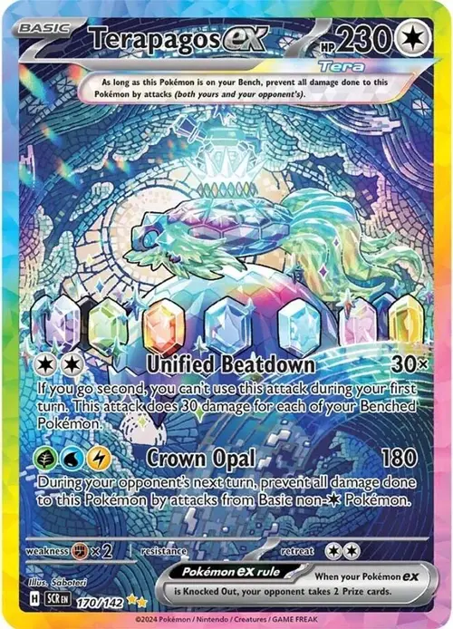 Terapagos ex - 170/142 card art