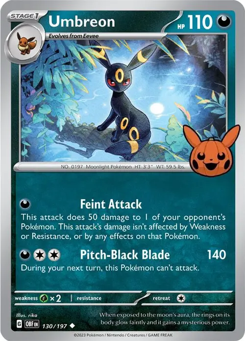 Umbreon card art