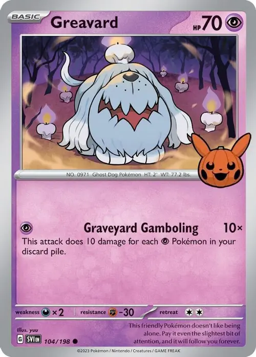 Greavard card art