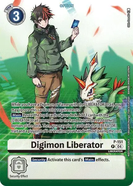 Digimon Liberator - P-151 (Legend Pack 2024) card art