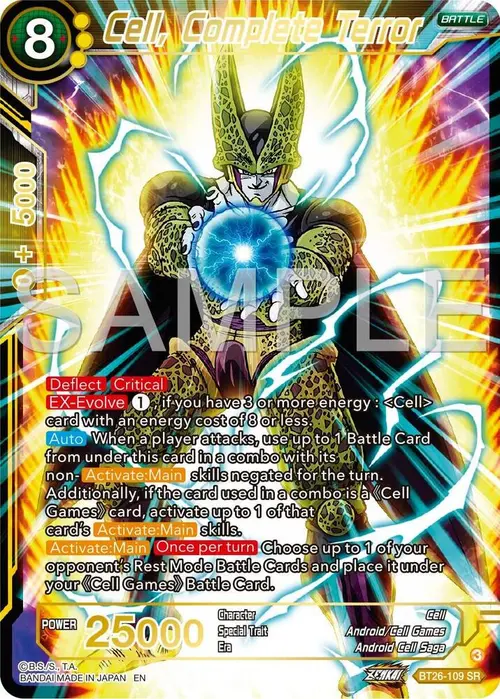 Cell Complete Terror card art