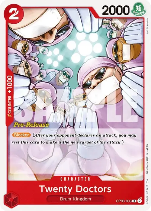 Twenty Doctors card art