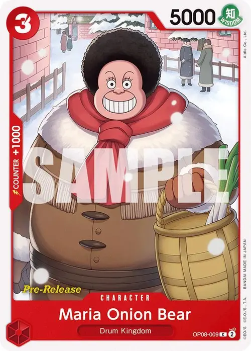 Maria Onion Bear card art