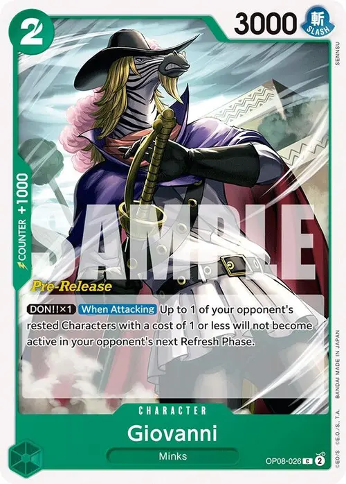 Giovanni card art