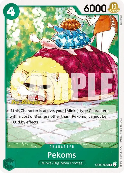 Pekoms card art