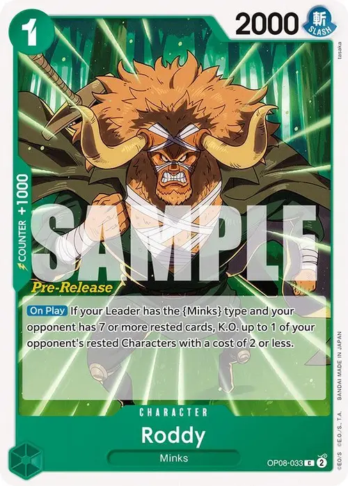 Roddy card art