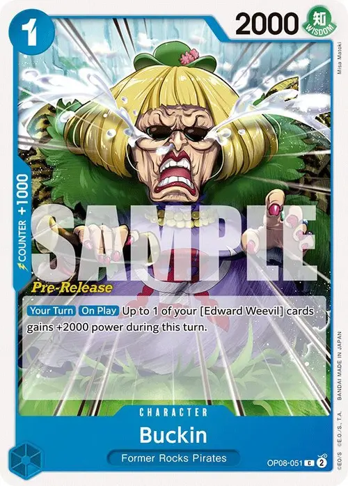 Buckin card art