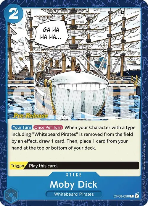 Moby Dick card art