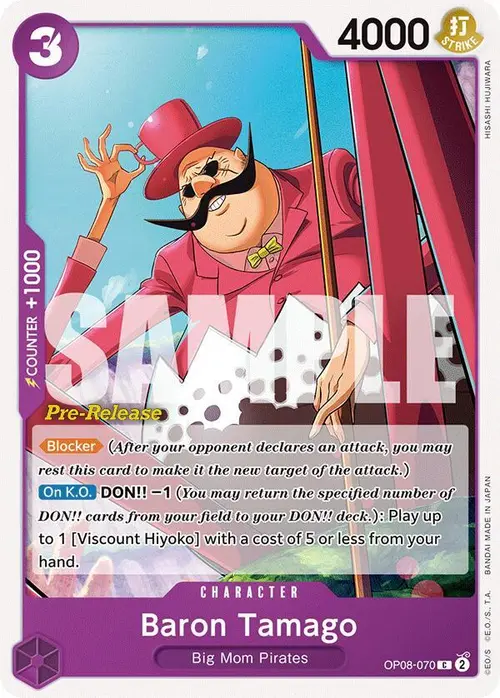 Baron Tamago card art