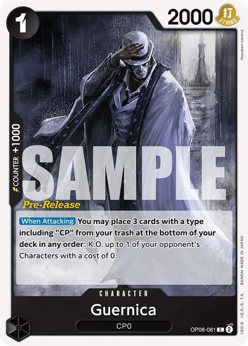 Guernica card art