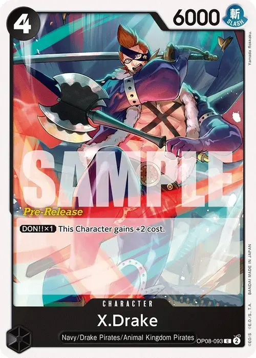X.Drake card art