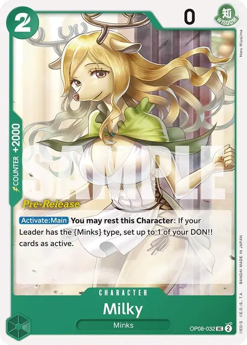 Milky card art