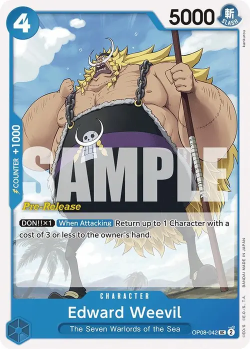 Edward Weevil card art