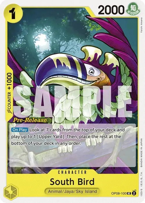 South Bird card art