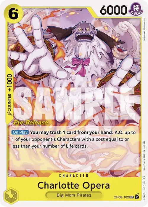 Charlotte Opera card art