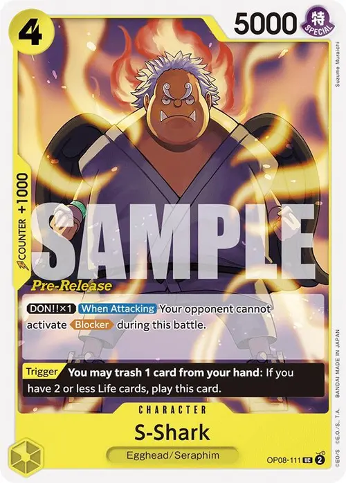 S-Shark card art