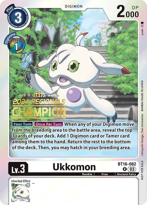 Ukkomon (2024 Regionals Champion) card art