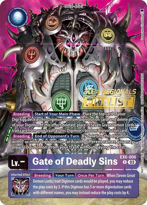 Gate of Deadly Sins (2024 Regionals Finalist) card art