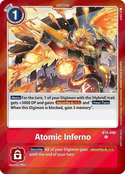 Atomic Inferno (Event Pack 7) card art