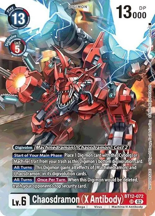 Chaosdramon (X Antibody) (Event Pack 7) card art