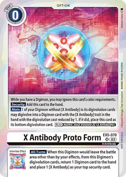 X Antibody Proto Form (Event Pack 7) card art