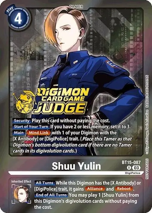 Shuu Yulin (Judge Pack 6) card art