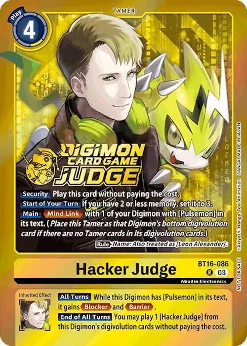 Hacker Judge (Judge Pack 6) card art