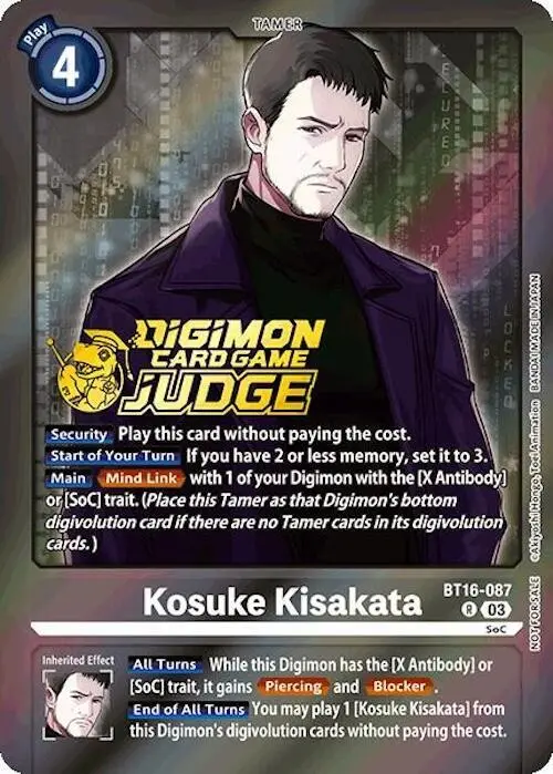 Kosuke Kisakata (Judge Pack 6) card art