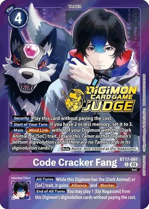 Code Cracker Fang (Judge Pack 6) card art