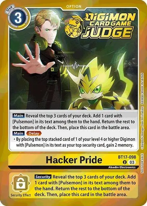 Hacker Pride (Judge Pack 6) card art