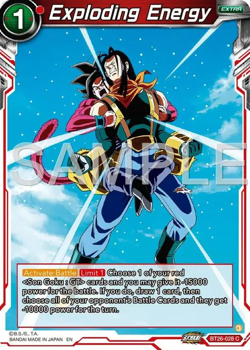 Exploding Energy card art