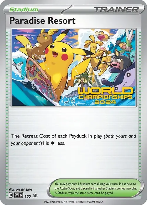 Paradise Resort - 150 (World Championships 2024) card art