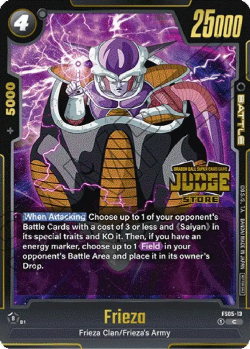 Frieza (Judge Pack (Store Judge) 02) card art