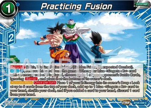 Practicing Fusion card art