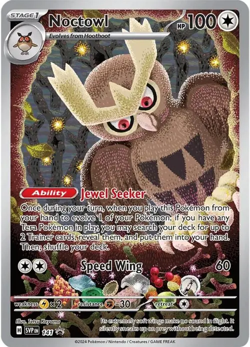 Noctowl - 141 card art