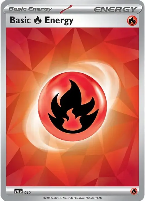 Basic Fire Energy - 010 card art