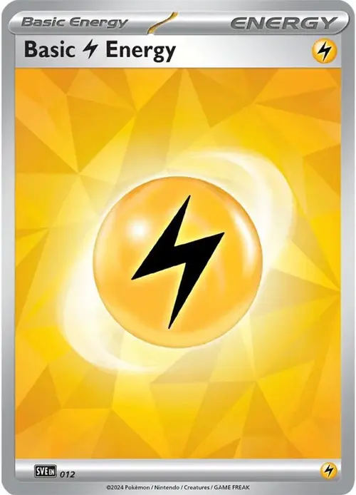 Basic Lightning Energy - 012 card art