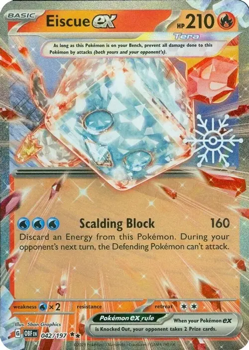 Eiscue ex (Holiday Calendar) card art