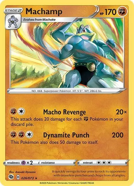 Machamp - 026/073 card art