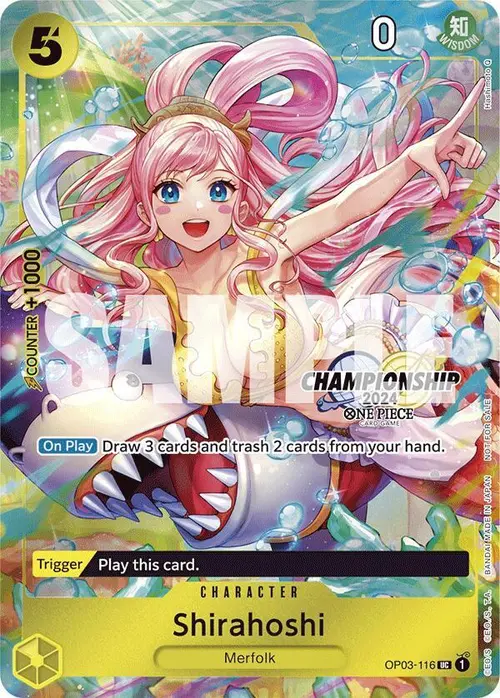 Shirahoshi (CS 2024 Celebration Pack) card art